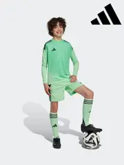 adidas Green Tiro 24 Shorts Kids (E35846) | $30
