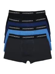 Underworks 4 Pack Basic Trunk