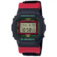 在飛比找momo購物網優惠-【CASIO 卡西歐】卡西歐G-SHOCK 鬧鈴電子帆布錶-