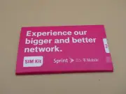 Sprint / T-Mobile SIM Kit - Experience Our Bigger And Better Network/NEW/SEALED