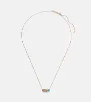 [Suzanne Kalan] Suzanne Kalan Nadima 14kt rose gold necklace with topaz, citrine and diamonds One Size multicoloured