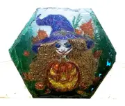 Witch Slate Coaster #3