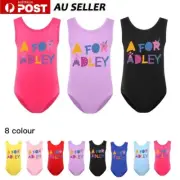 Girls A for Adley Unicorn Print Swimwear Swimming Costume Swimsuit Bikini Beach