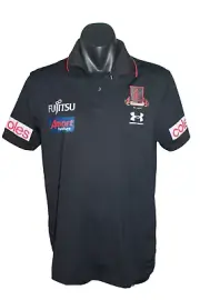AFL Essendon Bombers Football Media Polo Shirt 2022 Season Size Medium
