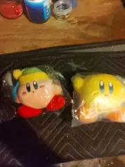 Pair Of Kirby Plushies Imported New With Tags Excellent Shape