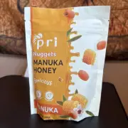 P.R.I Manuka Honey Nuggets, Sweet and All Natural Hard 3.5 Ounce (Pack of 1)