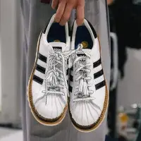 在飛比找Yahoo!奇摩拍賣優惠-【ToMo】CLOT x ADIDAS SUPERSTAR 