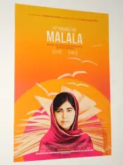 HE NAMED ME MALALA 13.5x20 PROMO MOVIE POSTER