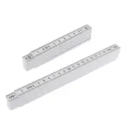 1M 2M 10-parts Folding Carpenters Ruler Lightweight Compact Measuring Stick Fold