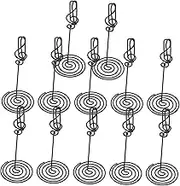 GETAJGHSD 12pcs Chic Musical Note Card Holder Clips Multi Functional Table Number Stands for Weddings Office Memo Clips for Place Cards and Signage