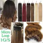 Brazilian Real Remy Micro Loop Beads Nano Ring Human Hair Extensions 1G/S THICK