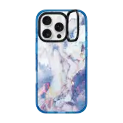 iPhone 16 Pro Impact Ring Stand Case MagSafe Compatible Marble