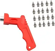 [kokiya] 20 Track Shoe Spikes for Replacement with Wrench for Running Events