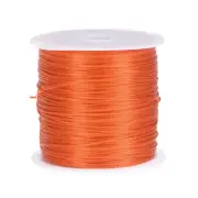 Elastic Cord DIY Making Stretchy String Thread Rope Craft Wire, Orange