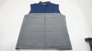 NEW Travis Mathew Golf Northern Vest Mens Size Medium Blue/Grey 956A