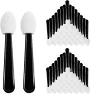 100Pcs Eyeshadow Applicator Brush, Eye Shadow Brush Pack Make up Applicators Dis
