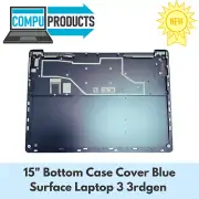 Microsoft Surface Laptop 3 3rdgen 1873 15" Bottom Case Cover Cobalt Blue