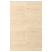 ASKERSUND 2-p door f corner base cabinet set, light ash effect, 25x80 cm