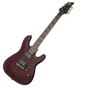 Schecter Research Omen 6 Electric Guitar Electric Walnut Satin (WSN) SCH-2062