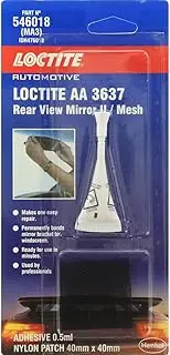LOCTITE REAR VIEW MIRROR ADHESIVE BONDS MIRROR TO WINDSCREENS - LARGE BRACKETS