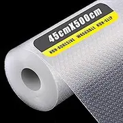 WADY Shelf Liner Non Adhesive Drawer Liner, Kitchen Cabinet Liner, Cabinet Liners for Shelves, Shelf Liners for Kitchen Cabinets Non-Adhesive, for Cupboard, Pantry Shelves, Bathroom (45x500cm)