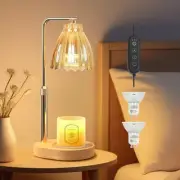 Candle Warmer Lamp with Timer,Adjustable Height Candle Warmer,Dimmable, Home ...