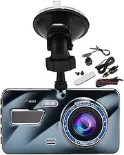 Dashboard Camera,Car On-Dash Mounted Cameras | Drive Recorder Front and Rear Night Vision, Wide Angle Motion Detection Parking Monitor High-Sensitivity Sensor Lear-au