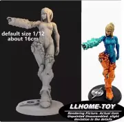 Game Character Samus Aran Resin 3D Print GK Kit Figure DIY Model toy gift Statue