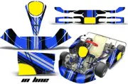Go Kart Racing Graphics Kit Decal Sticker For KG Kid Baby Krypton INLINE U