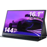 UPERFECT 16.1 inch Gaming Monitor 144Hz Full HD Portable Monitor Laptop Extender