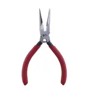 Bst-13 125Mm Long Nose Pliers Clamps Wire Cutters Jewellery Making Tools Red