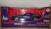 2004 Corvette Boston Red Sox World Series - 1/18 Ertl - New Limited Edition.