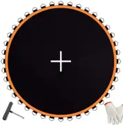 Trampoline Mat, Fits 12 ft Frame, with 72 V-Rings Fits 5.5 inch, Trampoline R...
