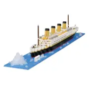 Nanoblock 14697 World Famous Advanced Hobby Series Titanic Deluxe Nanoblock