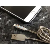 在飛比找蝦皮購物優惠-LED尼龍充電傳輸線 iPad iPhone7 iPhone