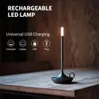 European-style Retro Candlelight Table Lamp, Cafe Aladdin Battery Life Camping H
