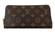 Louis Vuitton Zippy Wallet Monogram/Fuchsia Women Long Wallet