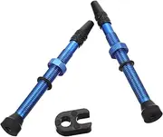 JECOMPRIS 1 Pair French Bicycles Tubeless Valves Stem Cap Bike Vacuum Nozzle for Cycling Essential Accessory for Tire Maintenance