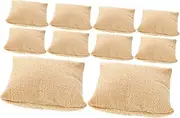 PACKOVE 10pcs Jewelry Display Pillows Linen Cushions for Bracelets Necklaces and Watches for Retail Showcase and Storage Elegant Design for Versatile Use