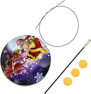 ifundom Elastic Table Tennis Trainer with Rackets Balls Sports Plaything for Adults Creative Training Tool for Fun Parent Interaction