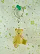 【震撼精品百貨】泰迪熊_Teddy Bear~鑰匙圈-紅格圍巾-坐姿