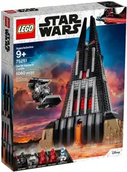 LEGO Star Wars 75251 Darth Vader's Castle Set with Buildable TIE Fighter