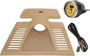 Dashboard Clock Cover, Compatible with Panamera 2010‑2016, Instrument Panel Trim 97055215101 Upper Dash Clock Housing Replacement (Yellow stopwatch)