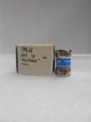 New Lot Bussmann TPS-50 50 Amp Telpower Fuse 170 VDC NIB