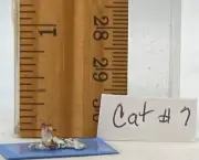 Dollhouse Miniature 1/4 scale cat #7