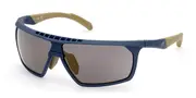 Adidas SP0030 92G Men's Sunglasses Blue Size 70