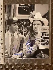 Rocky Horror Picture Show Tim Curry & Meatloaf Signed 8 X 10 Photo With COA