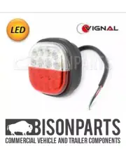 *VIGNAL LED REAR FOG & REVERSE LAMP 10 / 30 VOLT 280MM FLYLEAD CABLE BP90-396V