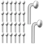 100 Pcs Drop Pins 100pcs Bolts Pallet Racking Galvanized Buckle Clips Safety