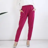 在飛比找momo購物網優惠-LiLiShow縮腹打版植蠶輕鬆褲4件